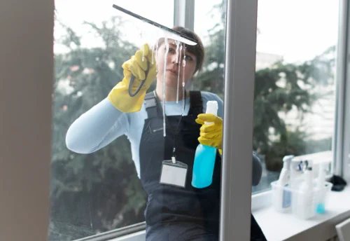 Nettoyage de vitres intérieures et extérieures à Clairegoutte